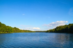 lake in a rural area